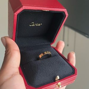 Cartier Love Wedding Band Ring